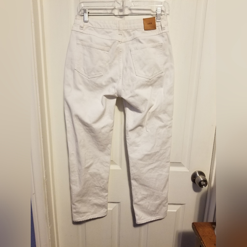 Closed Made in Italy White Skinny Pusher Jeans Women's Size 26 Color White - Picture 2 of 12